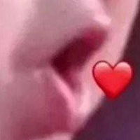 抖音咳出小心心表情包微信头像图片大全