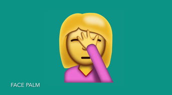 72个新emoji全都是用来吐槽的