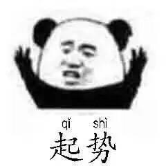 熊猫头太极拳招式表情包白鹤亮翅双峰贯耳