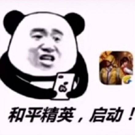 和平精英分享我四处搜刮的游戏表情包