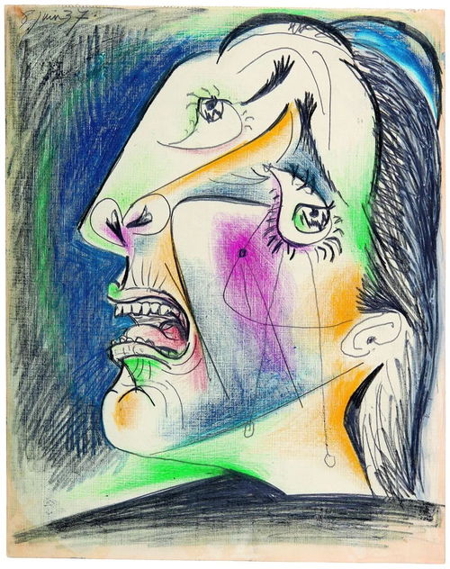 看毕加索无尽的绘画千幅纸上作品蓬皮杜展出