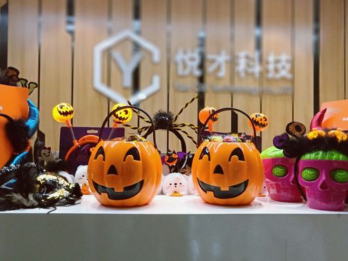 不给糖就捣乱悦才科技全员万圣节