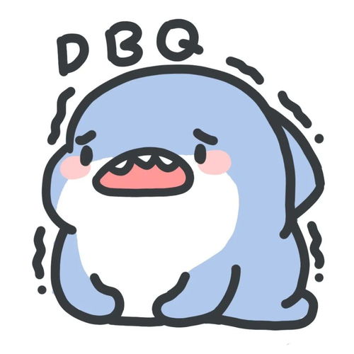 呆萌呆萌的肥肥鲨表情包
