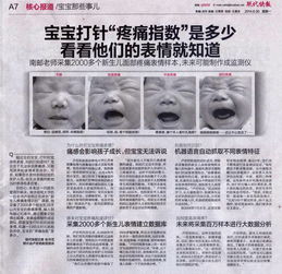 宝宝打针疼痛指数是多少看看他们的表情就知道