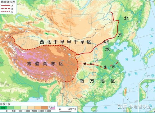 秦岭淮河一线神似长城,我们该如何评价秦岭淮河的地理意义