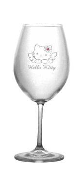 hellokitty红酒杯