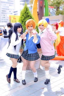 日本桥streetfesta各式美少女和奇葩cos满大街