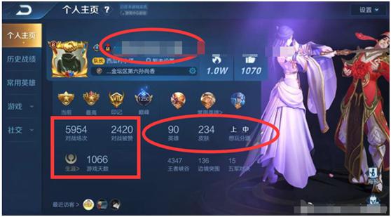 王者荣耀万元的全皮肤账号被5000购买,前号主的身份才是亮点