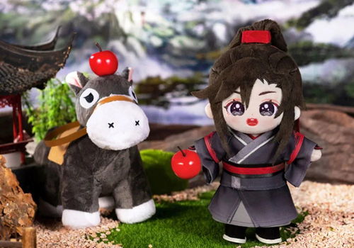 魔道祖师超萌的忘羡公仔,这次的颜值稳了,表情也太可爱了