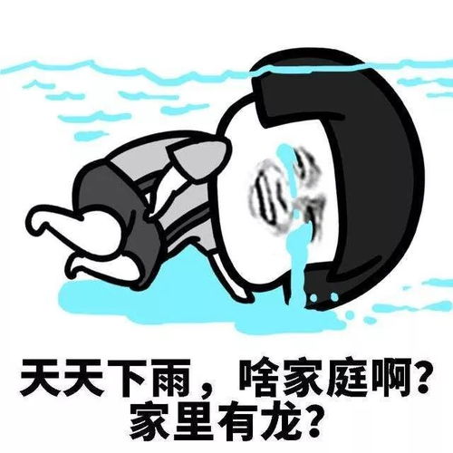 天天下雨好烦的表情包