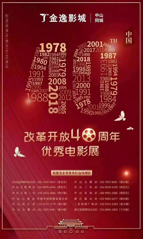 照相师献礼改革开放40周年,欢迎各单位包场
