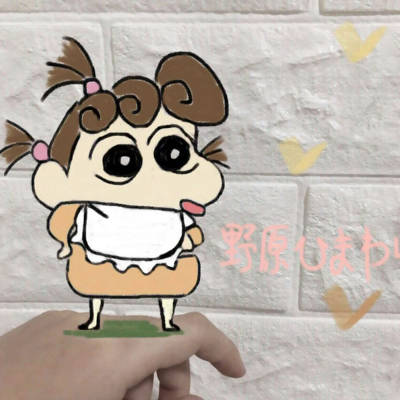 可爱涂鸦手绘图片蜡笔小新和海绵宝宝