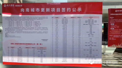 南山大前海核心区域恒大向南村拆迁旧改回迁房