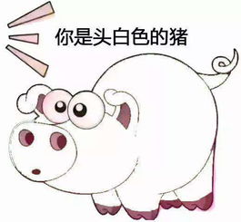 抖音七彩猪表情包大全高清无水印gif动态图分享