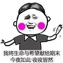 期末复习一年只能用两次的表情包