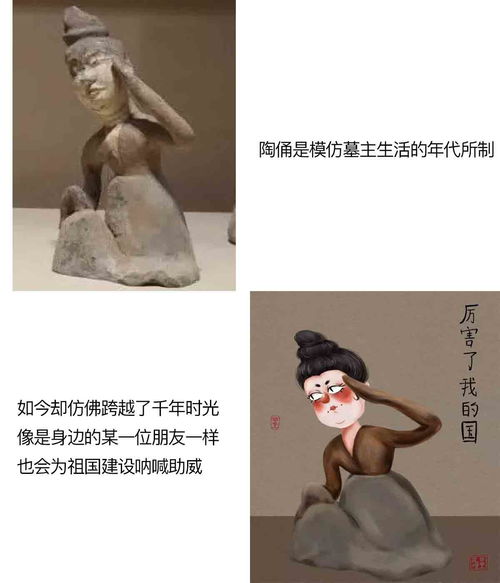 1000岁的文物终于有自己的卡通表情包了