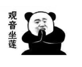 熊猫白鹤亮翅表情包