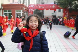 上南实验小学敲锣打鼓庆新年欢天喜地迎校庆2018学年第二学期开学典礼暨60周年校庆序幕活动