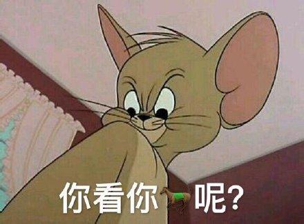 猫和老鼠表情包你就是个大傻汁您往这边滚