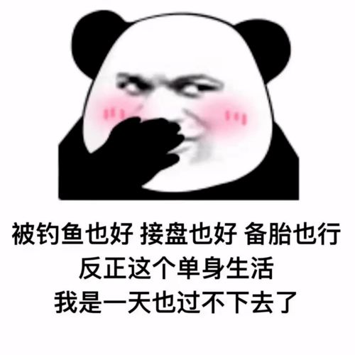 搞笑沙雕熊猫头表情包