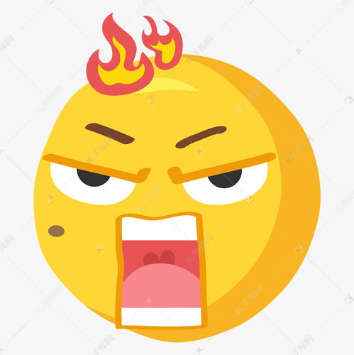 愤怒表情素材图片免费下载千库网