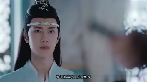 陈情令蓝湛被当街喊爹,魏无羡笑着承认,蓝忘机表情够笑一年