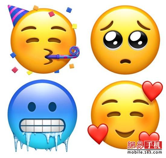 捂嘴感动哭emoji表情包甜点