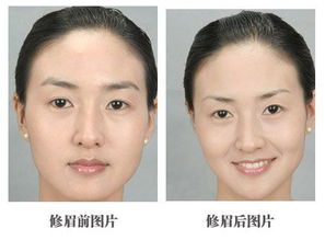 美容简单修眉后容貌大不同
