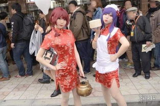 日本桥streetfesta各式美少女和奇葩cos满大街