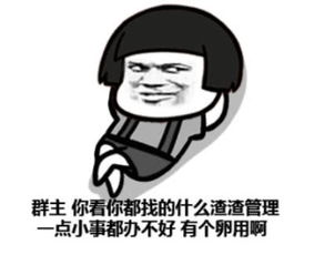 表情包曾几时何,群管理员无限风光,现在却虎落平阳被犬欺