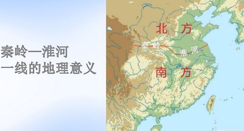 秦岭淮河一线地理意义
