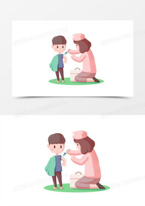 害怕打针图片卡通搞笑表情包