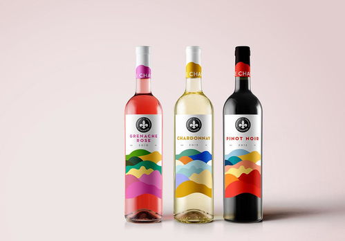 lechampin法国酒庄的红酒包装设计并不是只有庄园图
