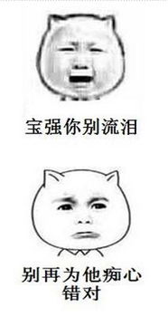 宝强你别流泪表情包宝强你别流泪图片表情包无水印完整版下载飞翔下载