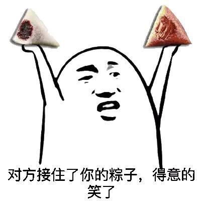 端午节斗图表情包合集对方不想和你说话,并向你扔了两个粽子