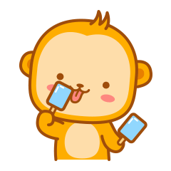 有趣的小猴子二毛微信表情图片