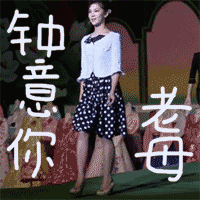 视频做成表情包gif时装秀