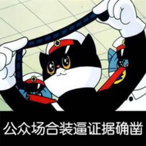 动漫表情包精选没想到你也是个六学家