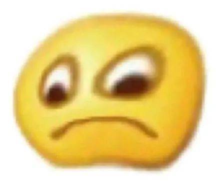 高糊小黄脸表情包