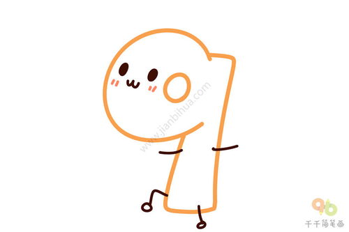 实用手账素材表情数字简笔画