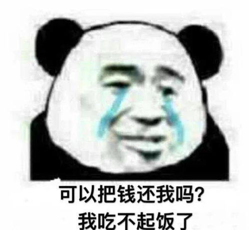 表情包可以把钱还给我吗我吃不起饭了