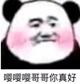 熊猫头表情包必须爱我,没有选择