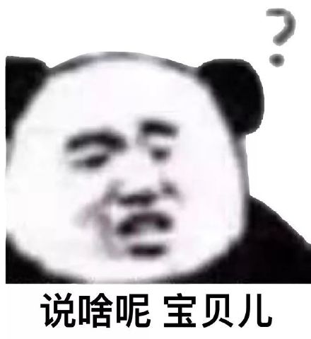 污问号表情包熊猫
