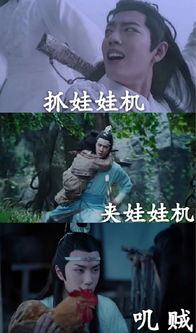 蓝忘机最佳表情包,拦网叽最厉害,专业联网十六年