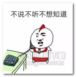 不说不听不想知道表情图片不说不听不想知道表情包无水印版jz5u绿色下载站