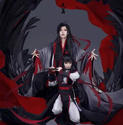 网友cos双面魏婴神还原,当看到魔化后的他,道友呼叫含光君