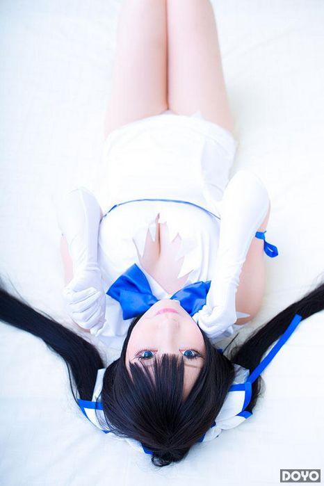 电眼长腿白皙妩媚岛国萌妹绫香性感cosplay赏