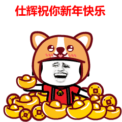 帽帽鼠表情包gif背单词