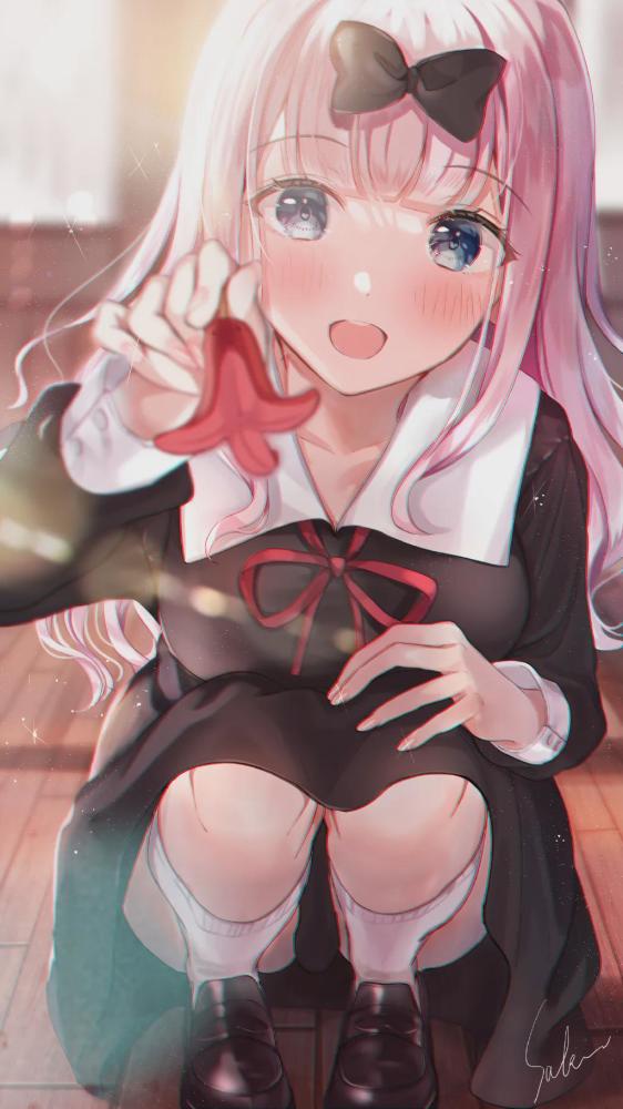 藤原千花表情