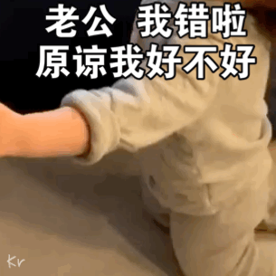 向对象道歉表情包,黄夏温可爱套图向恶势力下跪,我错啦